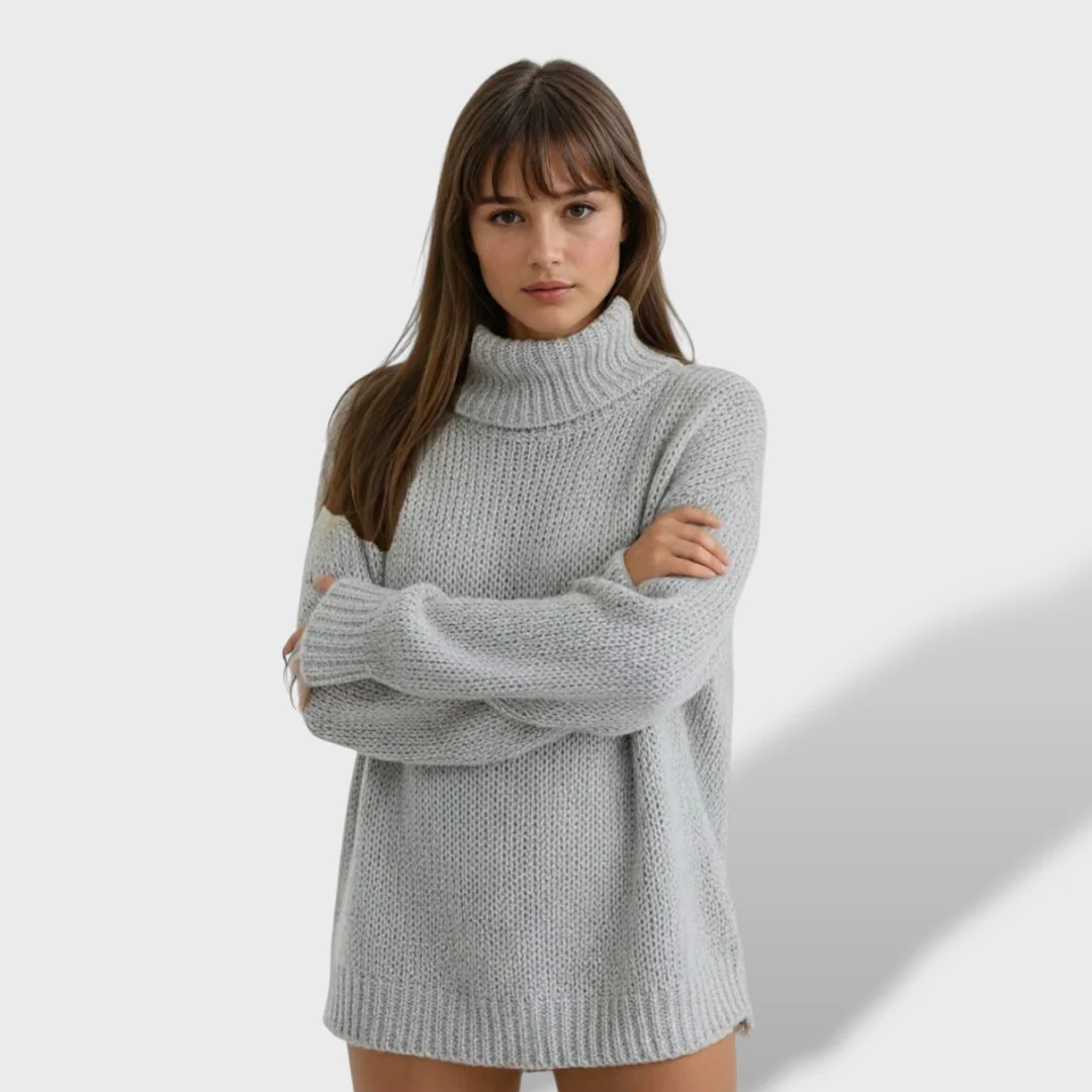 Isabella Suéter de Cuello Alto de Cachemira - Imagen 2