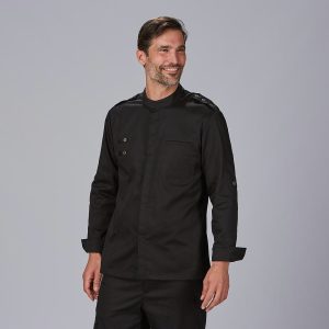 CHAQUETA COCINA HOMBRE SATEN ALGODON CUETO