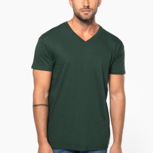 Camiseta BIO150IC cuello de pico hombre