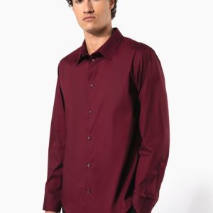  Camisa strech manga larga hombre
