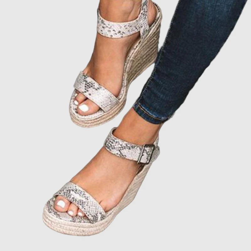 Sandalias de tacón elegantes y confortables para mujer - Imagen 6