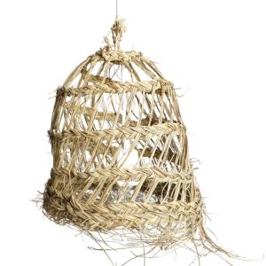 Lámpara Esparto Pequeña Calada
