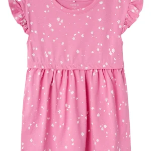 Vestido Volantes Rosa