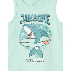 Camiseta Tirantes Jawsome Verde Agua