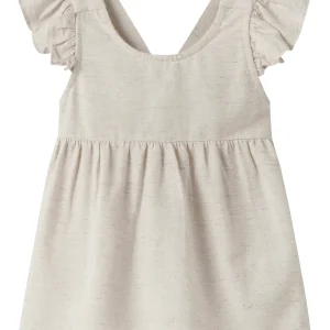 Vestido Lino Beige Bebé