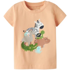 Camiseta Animalitos Peach Bebé