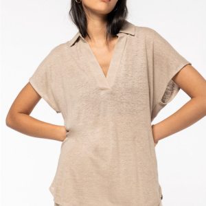 Polo de lino mujer – 190g