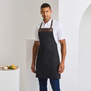 Delantal tipo peto Espresso