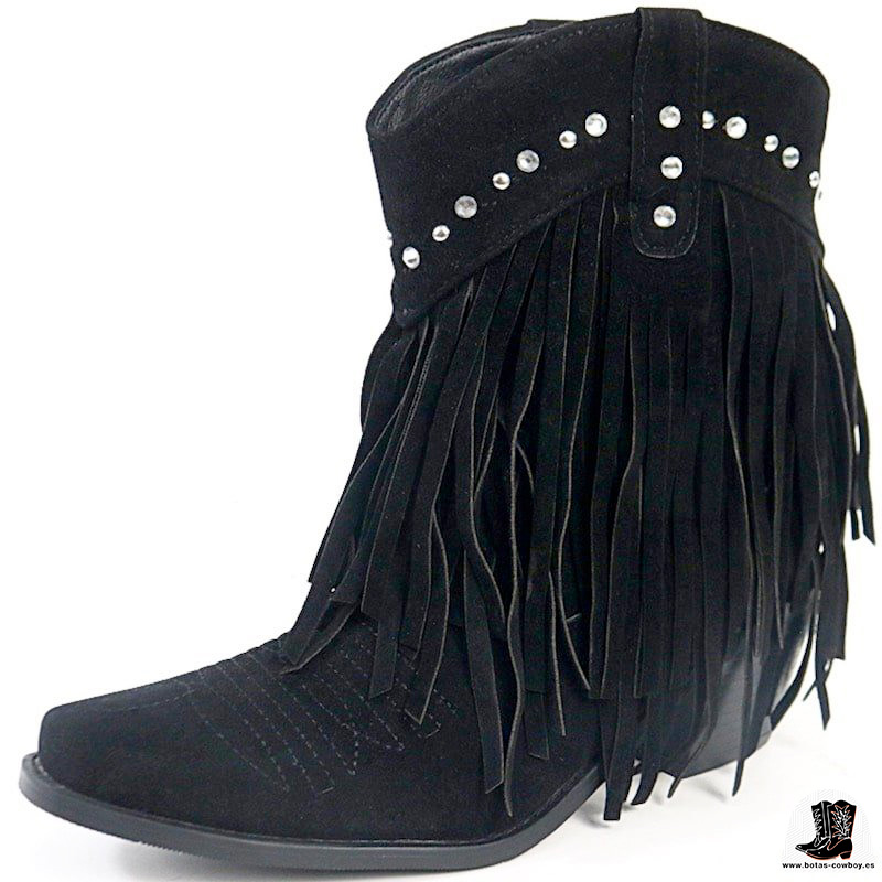 Botas Cowboy Mujer Camel - Imagen 4