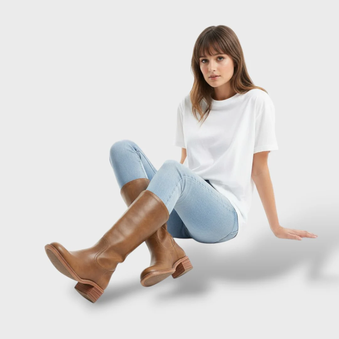 Botas Altas Elegantes con Suela Estructurada - Imagen 5