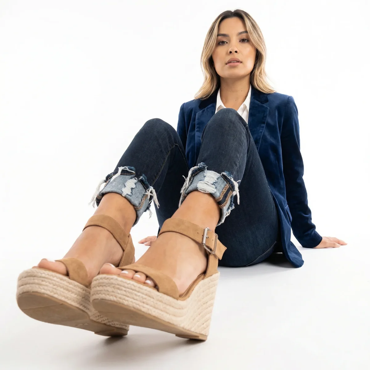 Sandalias de tacón elegantes y confortables para mujer - Imagen 3