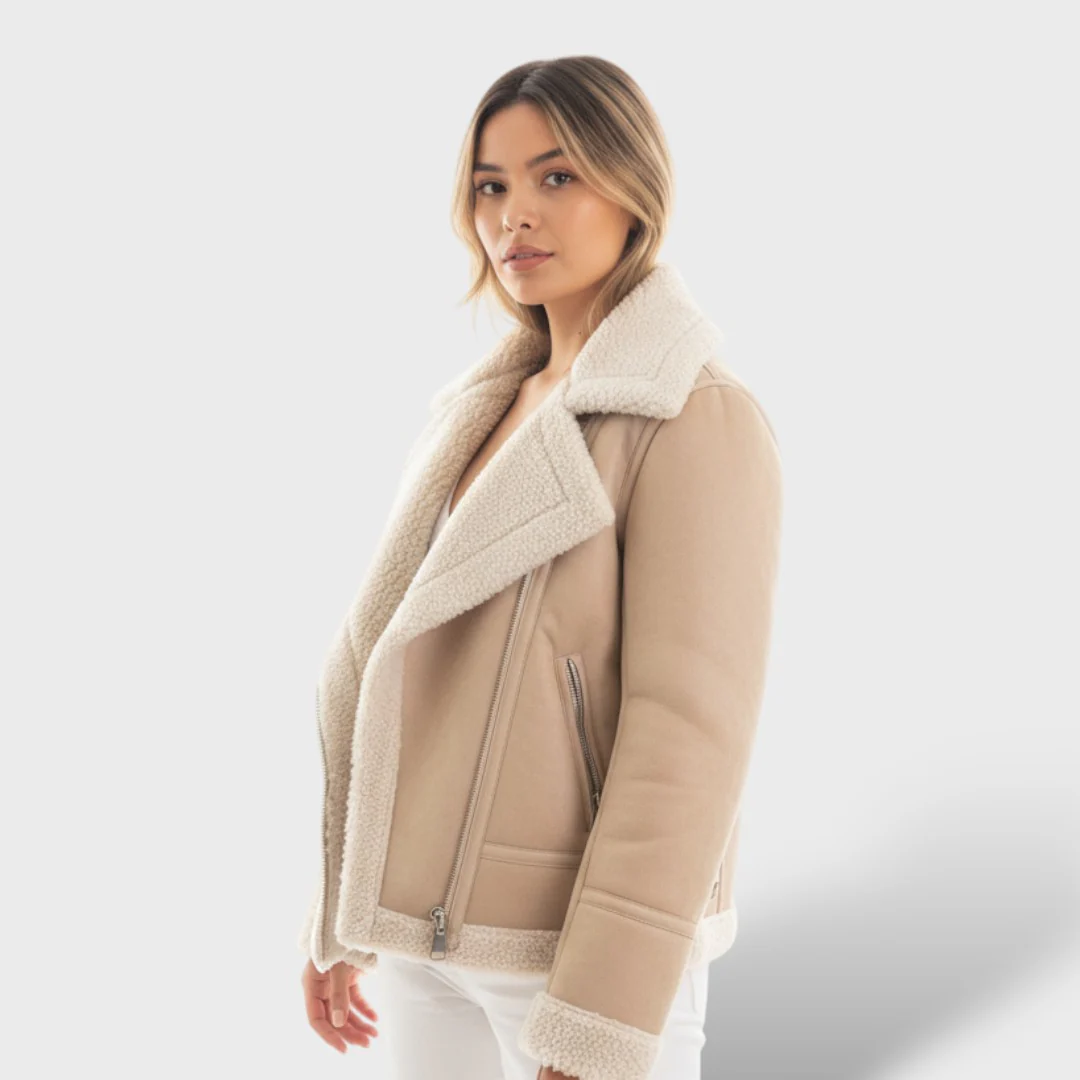 Chaqueta Mujer Forro Polar Cálida - Imagen 3