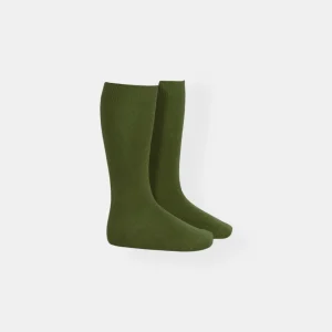 Calcetín verde kaki