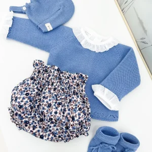Conjunto manga larga Fiorella (3 prendas)