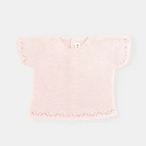 Jersey Rosa Bebé manga corta