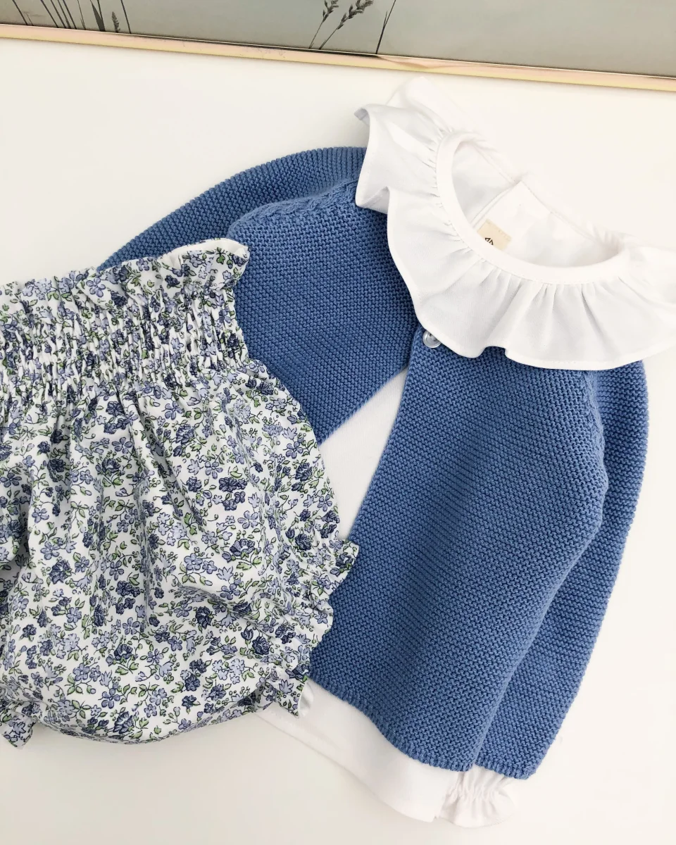 Conjunto Lirio Azul Francia (3 prendas) - Imagen 7