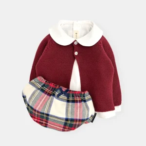 Conjunto Andrew granate (3 prendas)