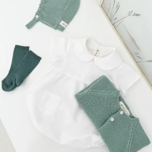 Conjunto lino blanco (2 prendas)