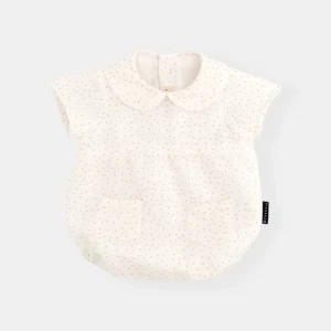 Pelele motitas beige
