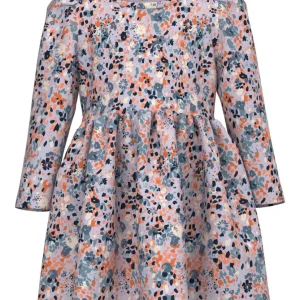 Vestido Flores Lila