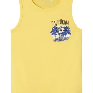 Camiseta Tirantes Amarilla California
