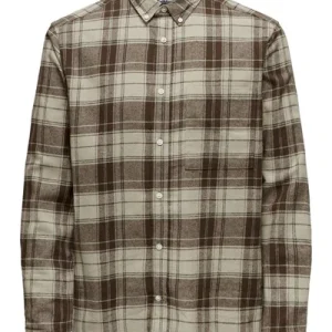 Camisa Luka Marrón